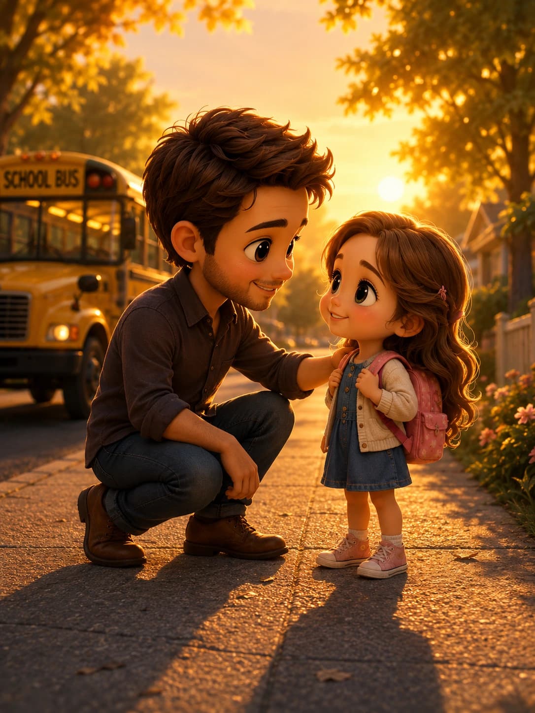 From First Cry to Goodbye father and daughter country story artwork